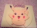 HAHAHA I bought a kick butt Pokemon mouse pad today (January 21st 2011)~! It's from the same place as Ash's hat, another little import store I found in a mall. It was $6.95 how could I not buy it?