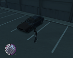 Two cars spawned in the same parking spot. - GTA IV Ballad of Gay Tony