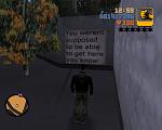 Very funny Easter egg from GTA III.