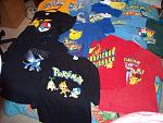 My Pokémon shirts