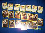 Anyone need 13 Entei cards and 7 Zapdos cards?