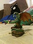 Anouther view of the same green dragon