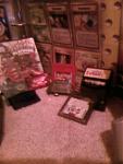 A bunch of my Pokemon games.
