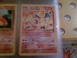 Shiny(somewhat rare I think...)Charizard card