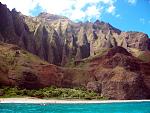 Along the Na Pali coast, close to where Jurassic Park's opening scene was shot, along with a scene in Pirates of the Caribbean 4.