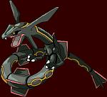 Shiny Rayqauza Artwork