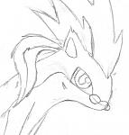 It has occurred to me that I have not uploaded a drawing of myself in a while. It could be better, but I've made much worse. I drew it at an angle because that's the way my hand wanted to draw it.