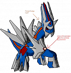 Dialga with NYB: Dialga is asleep and the Masked Man placed a New Years Bomb on him whats the outcome?