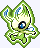 A Glowing Celebi made by the talented Blair_Willow!