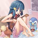 Singer~Buneary, Guitarist~Dawn, Drummer~Piplup! =3