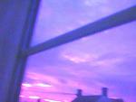 Pretty sky outside my window.