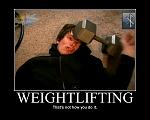 Weightlifting Poster