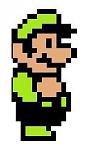 luigi 8 bit