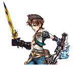 Probably the worst job ever at trying to fuse Dissidia characters together.
Parts used-
Top part of hair and keychain- Squall, Head - Bartz, body - Zidane, Sword on the left - Onion Knight, Gunblade on right - Lightning, Left Arm and piece of sword - Tidus, shoulder on the right - Cloud