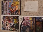 Wii/GC games
Not shown: Pokemon XD (I had it for an extremely long time, and beat it thousands of times... family gave a friend/half brother of mine a wii last xmas, he loved Pokemon XD, so I gave it to him with a GC controller and Memory card)