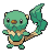 Oshawott re-typed to a Grass type.