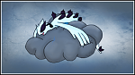 An older doodle I did of moi as Lugia hugging a cloud. Because clouds are very huggable. I just added a border and removed the text in this particular upload, as well as shrinking the image a little.