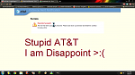My AT&T Router is made of major FAIL! 

(oh and why the heck is my mouse in the way, silly me)