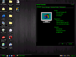 Desktop of my IBM ThinkPad 385ED.