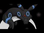 umbreon on the moon