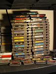 NES games, GBA games, some of my classic Game Boy cartridges