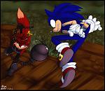 fiona fox vs sonic hedgehog