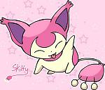 Skitty licking