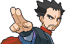Modded mugshot 2: Yet another picture of Elite Four Koga.