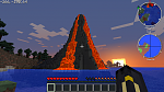 A large cone volcano close to my ssp home.

Generated by the RedPower World mod.