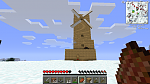 My ugly windmill. Get off there you spider!

Using the Better Then Buildcraft and Nature Overhaul mods