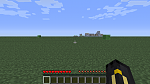 A screenie taken of a world generated with the new Flat Terrain world option. So flat.