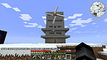 My new and improved home/windmill. Now it's burn and almost creeper-proof
