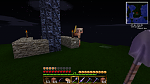 My first zombie pigman spawn. Oh look, he's exploring.