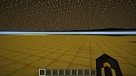 The latest snapshot allows full customization of how superflat worlds are layered, even down to which blocks are used per layer. So I made me a world full of gold, lit by glowstone.