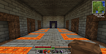 With the addition of Multiverse, I've been designing a portal room that would lead to various places in other worlds. This is the result. I didn't have enough glowstone, so imagine the dirt blocks will be glowstone blocks. The portal straight ahead will lead to that world's nether.