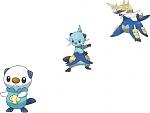 Oshawott Dewott Samurott