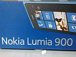 Lumia 900's box.