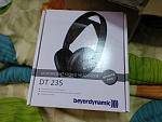beyerdynamic DT 235 headphone box.