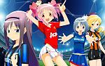 Madoka Magica goes football