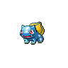 Bulbasaur with Piplup's colors