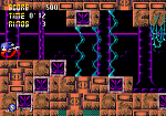 This is Dark Tide Zone, an overhauled version of the Labyrinth Zone in my Sonic the Hedgehog 1 Hack, Sonic the Hedgehog Crazed.