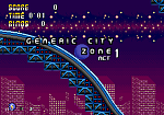 Say hello to my little friend, Generic City Zone, a hacked version of Star Light Zone in my Sonic the Hedgehog 1 Hack, Sonic the Hedgehog Crazed.