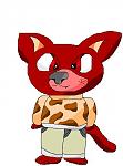 WILDFIRE28382's Minecraft skin (WILDFIRE28382's request, if its not obvious) (This isn't a pokemon, but its still a paint creation)