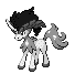 Black and white Keldeo.