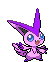 A purple Victini. ISN'T IT ADORABLE?!