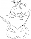 Turtwig Annoyance Sketch reduced