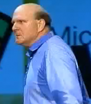 Steve Ballmer and his sweaty elbow pits