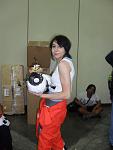 Chell~ And from Portal 2, with PotatOS on her Portal Gun, too.