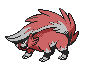 Skuntank recoloured as Krookodile. This one turned out really well. Exactly how I hoped it would.