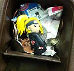 Deidara Senpai! I found this little figure when I was cleaning cars during work the other day.
